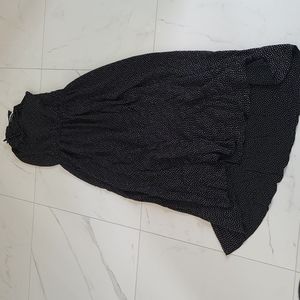 Hi-low hem halter dress